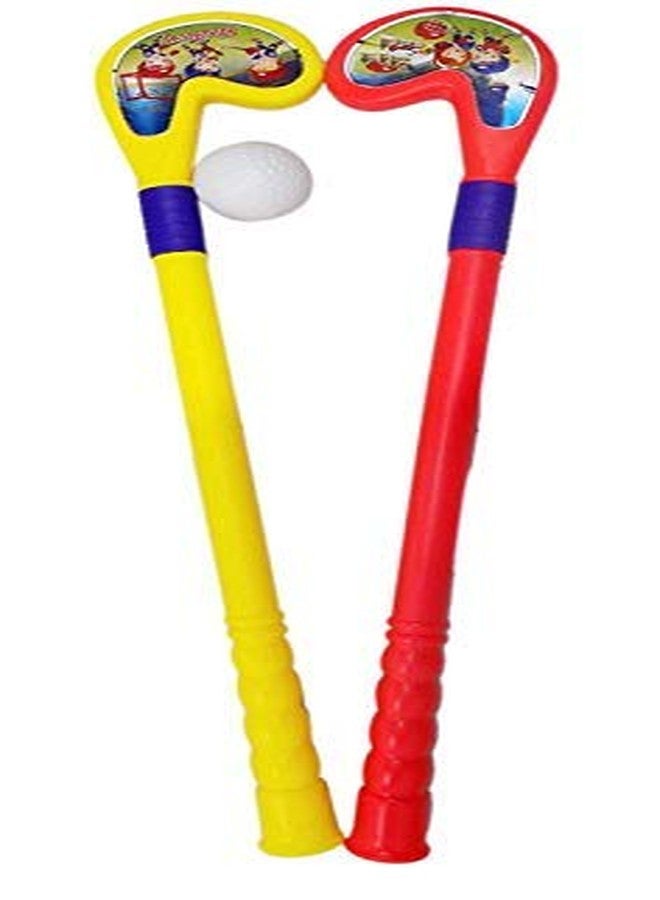 غلان طقم هوكي جلان للأطفال، بنين وبنات، أفضل هدية، عبوة متعددة الألوان من قطعة واحدة - Image 5