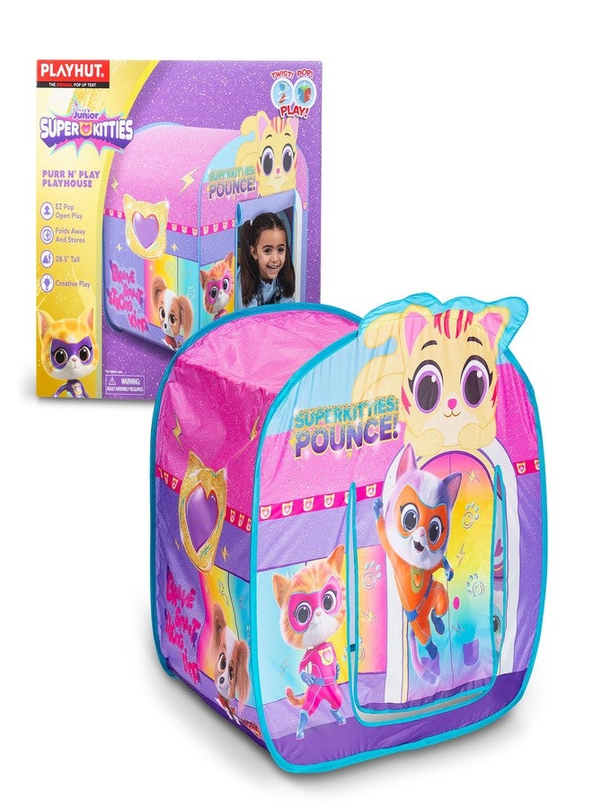 Playhut Super Kitties Purr N' Play Playhouse - Image 1