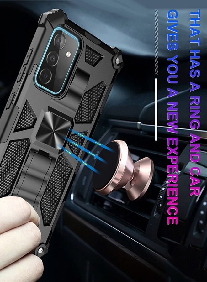 GROIC Designed for Samsung Galaxy S23 Plus 6.6" Durable Anti-Drop Mobile Phone Case, Built-in Kickstand Compatible with Magnetic Car Mount Phone Cover with Tempered Glass Screen Protector - Image 4