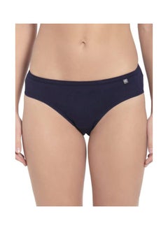 JOCKEY Jockey 1410 Women Medium Coverage Super Combed Cotton Mid Waist Bikini with Concealed Waistband Pack of 3  - Image 4