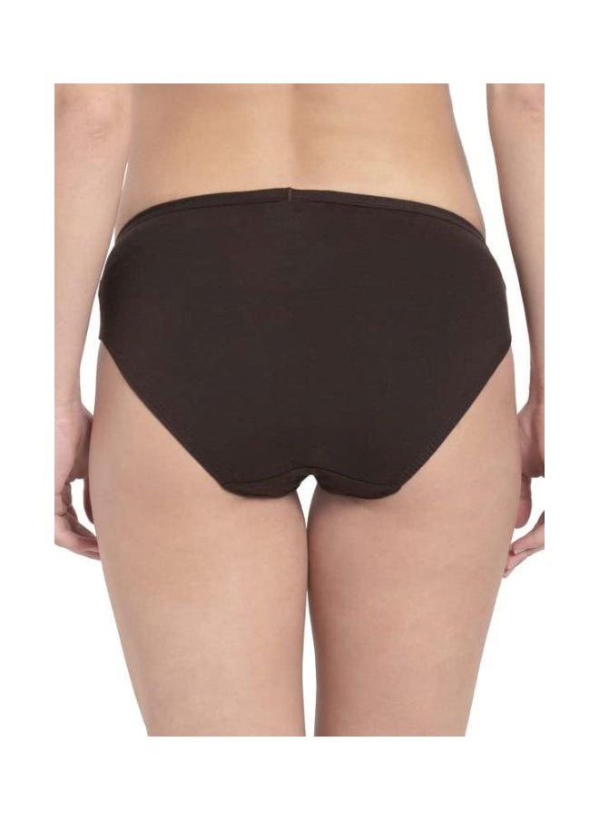 JOCKEY - Jockey 1410 Women Medium Coverage Super Combed Cotton Mid Waist Bikini with Concealed Waistband Pack of 3 - Image 1