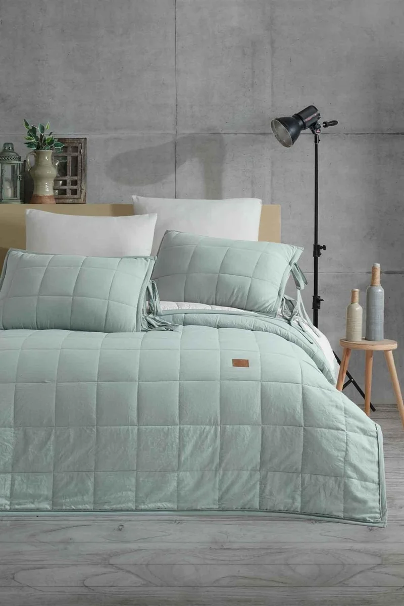 ايلارت Madelyn Double Bed Set 6 Piece Sage