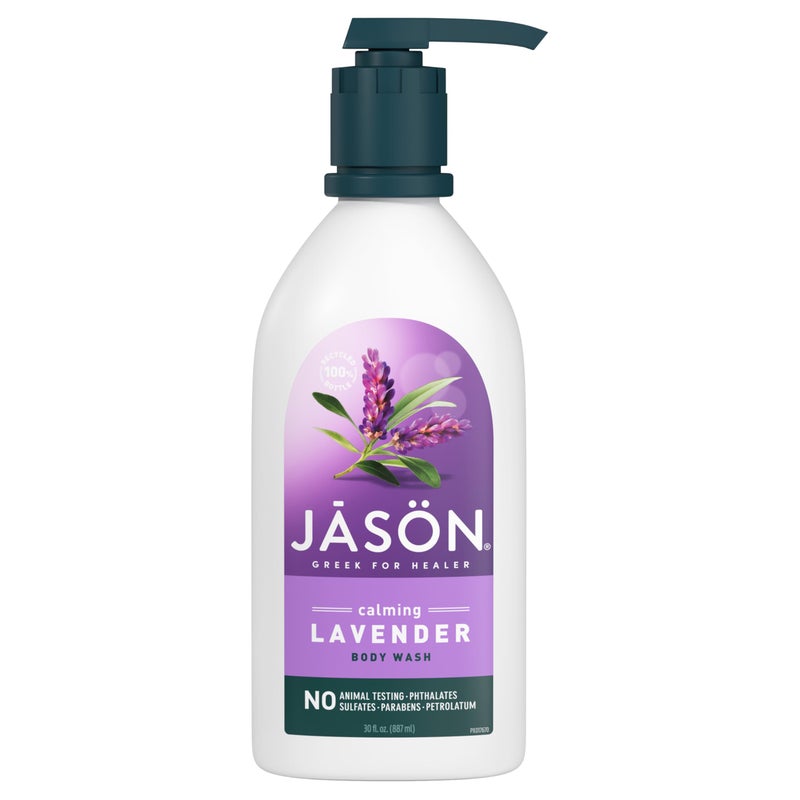 JASON Lavender Calming Body Wash, For a Gentle Feeling Clean, 30 Fluid Ounces - Image 1