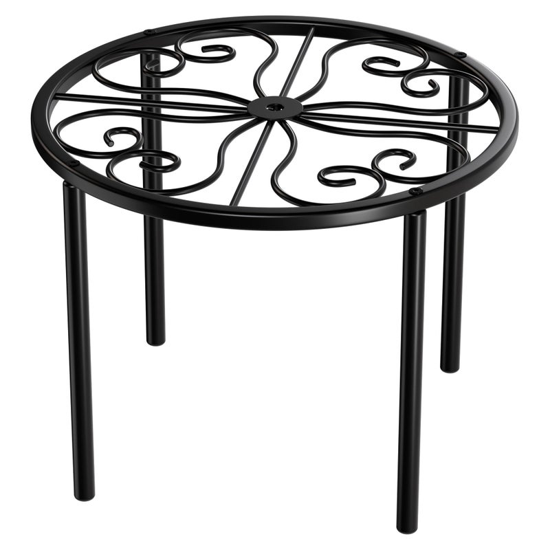 Chinpakden Plant Stand Flower Stand - Metal Plant Holder for Garden Home, Anti-rust Plant Rack for Multiple Plant Indoor or Outdoor. - Image 1