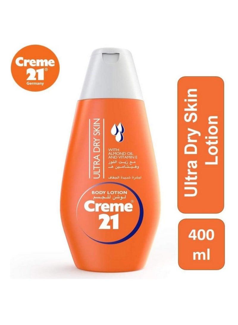 Creme 21 Creme 21 Almond Oil And Vitamin E Lotion ultra dry Skin 400ml - Image 2