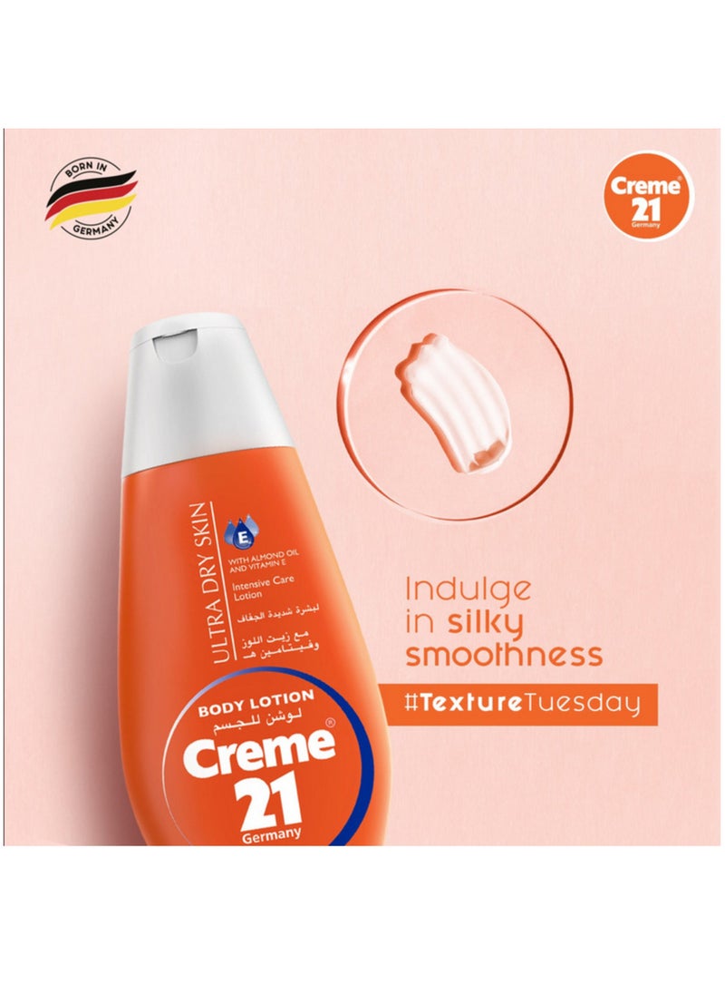 Creme 21 Almond Oil And Vitamin E Lotion ultra dry Skin 400ml - pzsku/Z96E9C62382431958F1B3Z/45/_/1706374507/a530a150-54db-44fc-9f18-d1ad63bdc741