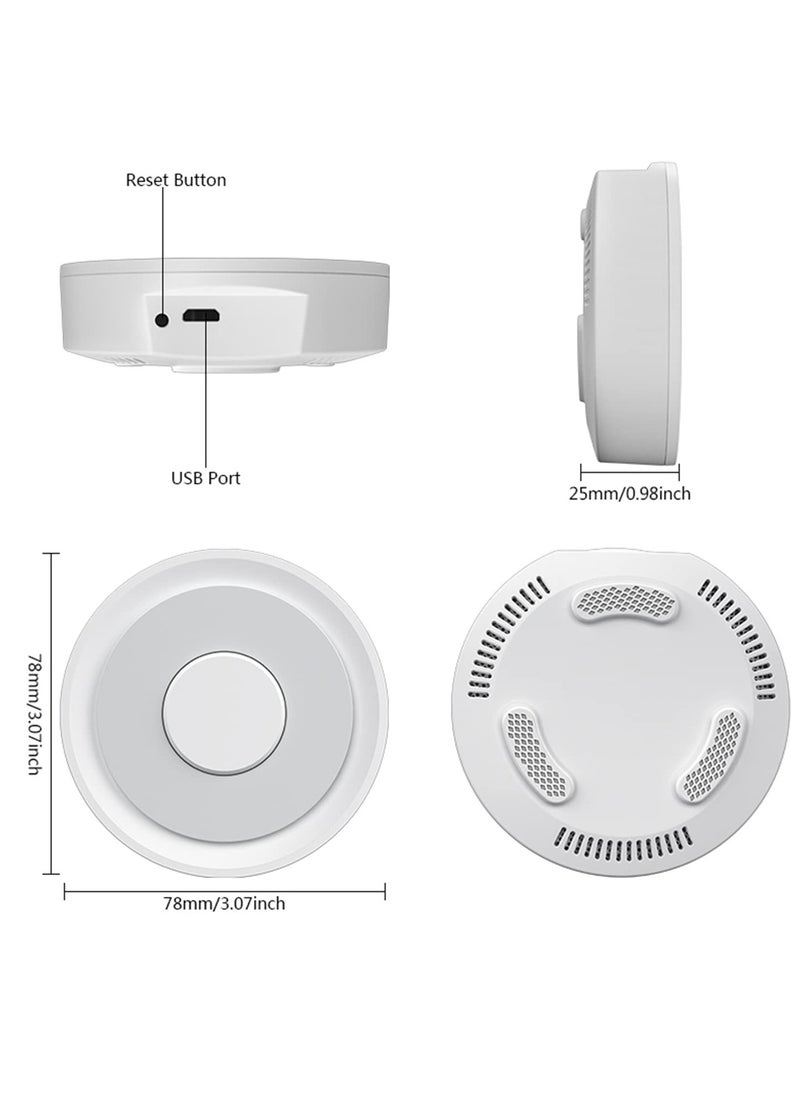 Excefore Tuya Zigbee 3.0 Hub Gateway, Wired Zigbee3.0 Tuya Gateway Compatible, WiFi Smart Home Hub, Smart Life APP Wireless Remote Controller Works With Alexa Google Home  - Image 4
