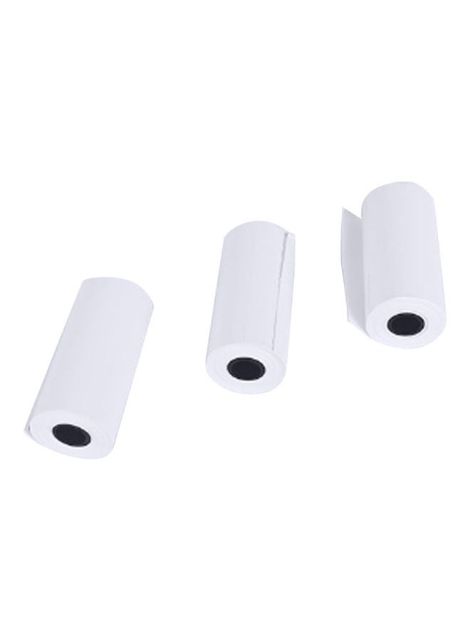 5-Piece Thermal Paper Roll White - Image 3