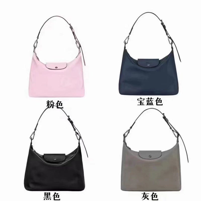 Longxiang Hobo Underarm Large Bag Single Shoulder Crossbody Large Capacity Messenger Bag Fashionable Versatile Handbag For Women - Image 4