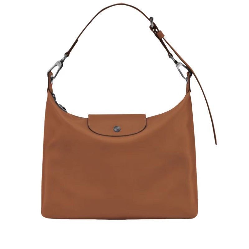 Longxiang Hobo Underarm Large Bag Single Shoulder Crossbody Large Capacity Messenger Bag Fashionable Versatile Handbag For Women - Image 1