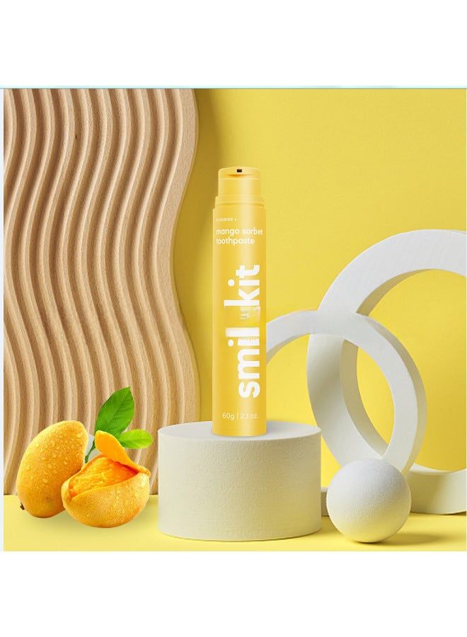 SMILEKIT V34 Teeth Colorizing Essence Whitening Foam Teeth Cleaning Mousse V34 Colour Corrector Small Purple Bottle - Image 1