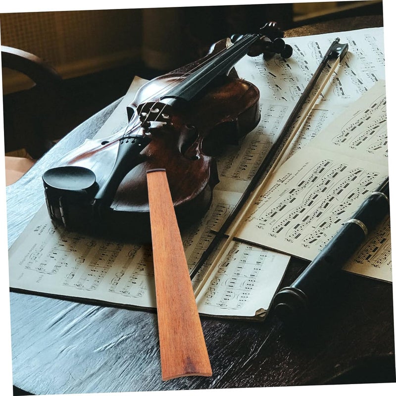 Little Violin Parts Fretboard Replacement Fingerboard for Violin Diy Kit - Image 4