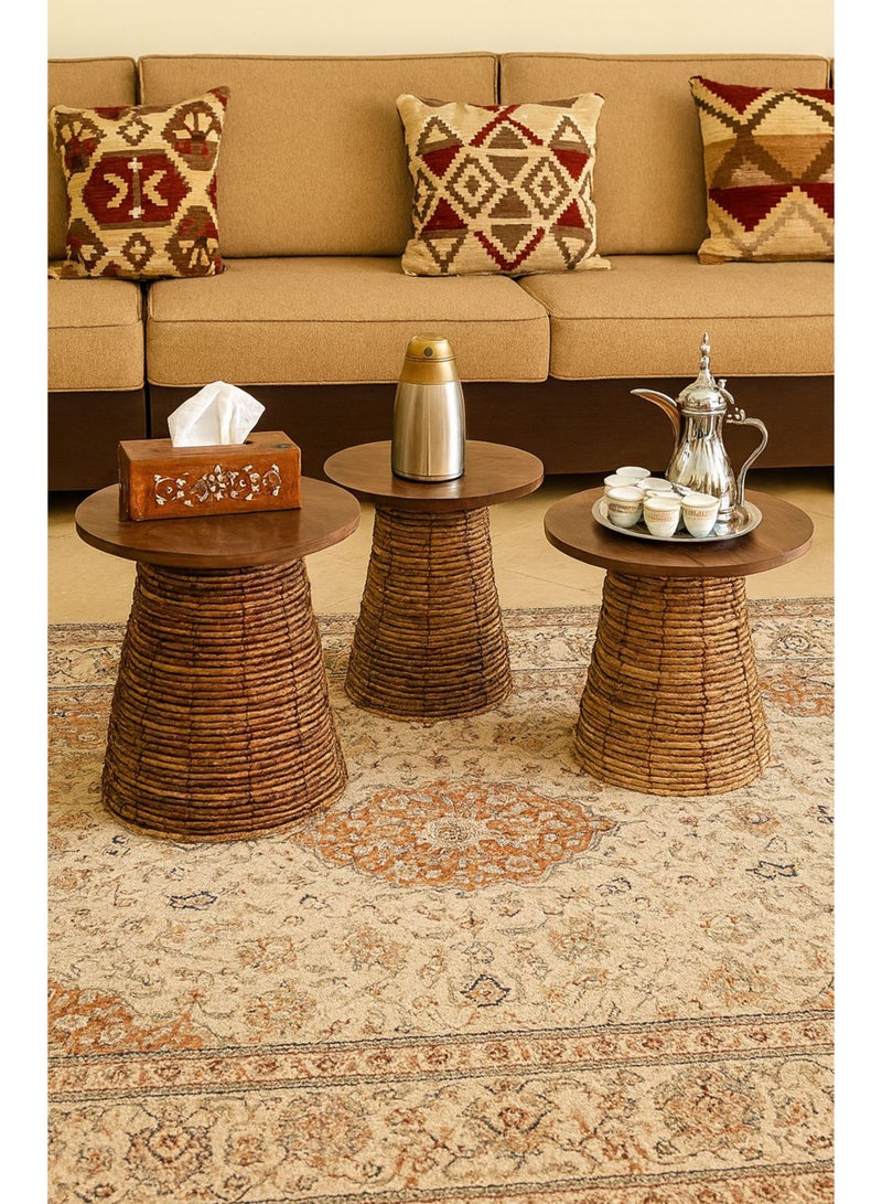 طقم طاولات قهوة جانبية - Image 5