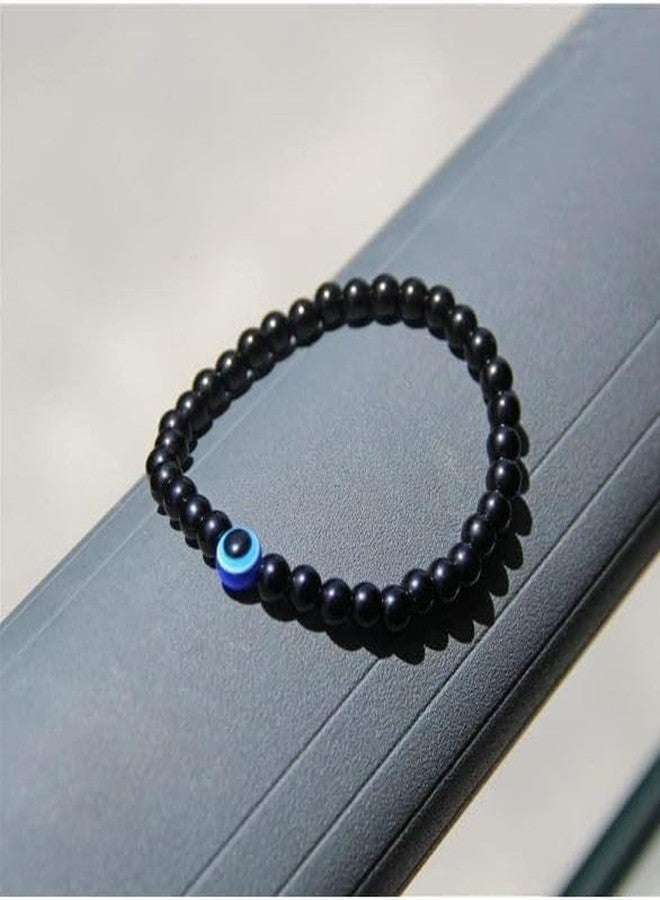 ARTIFICIAL TREE Handmade Evil Eye Nazar Bracelet Adjustable Wristband Friendship Band for Women & Men | 100% Skin-Friendly | Set of 4 Protective Charm Bracelets (AT GIRLS BRCT 009) - Image 5