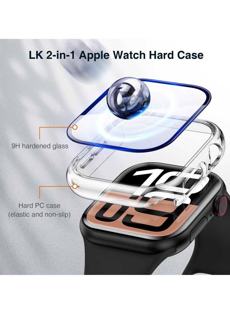 أبل ووتش حامي الشاشة سلسلة 10 42mm قناع حماية الزجاج الصلب فيلم كمبيوتر الوفير للرجال والنساء حامي رقيقة جدا ( شفافة ) - Image 3