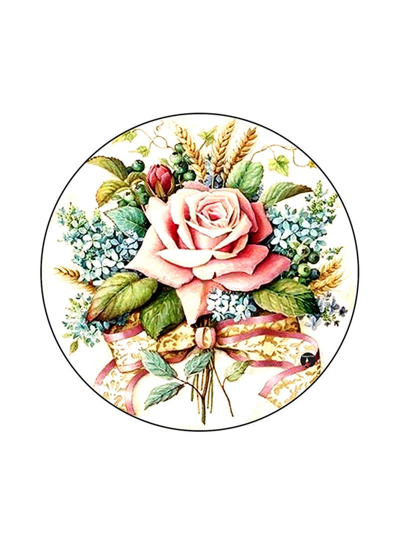 RKN Flowers Printed Mouse Pad Multicolour