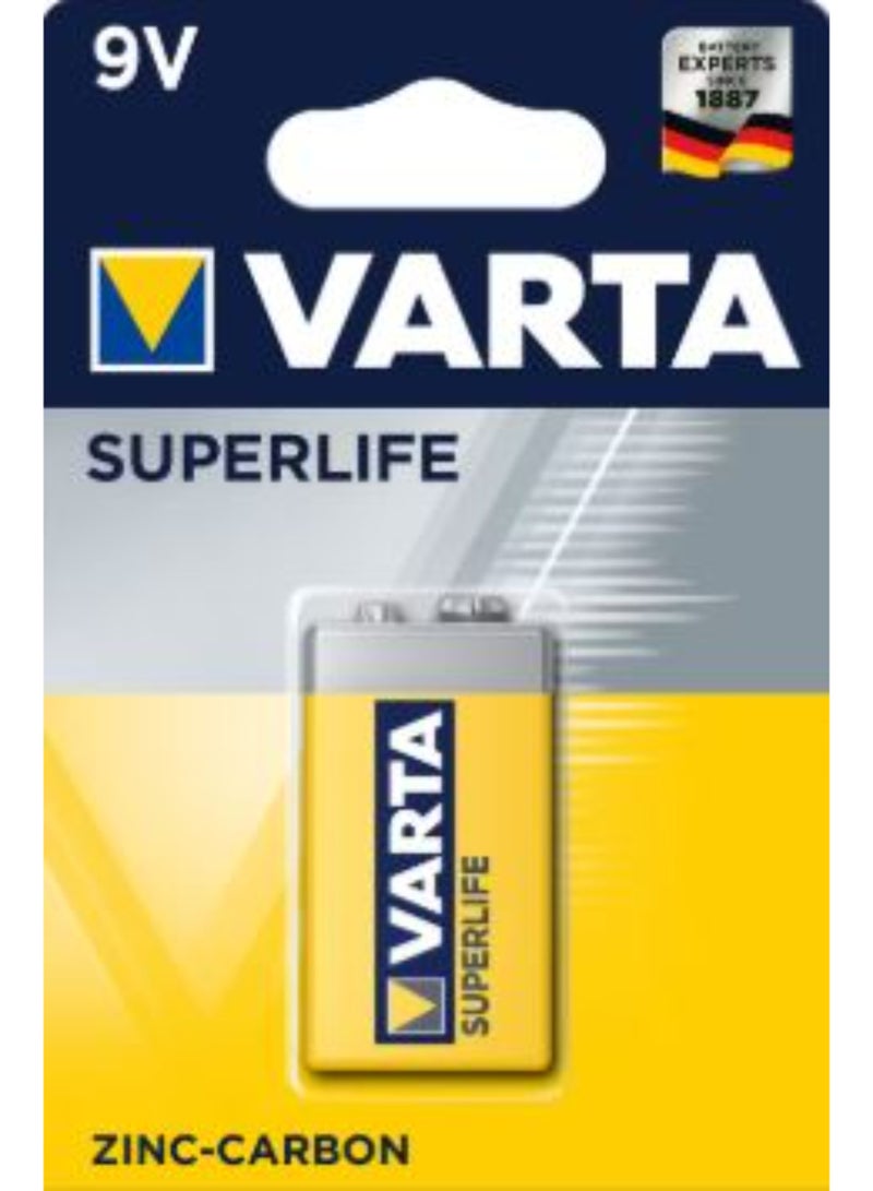 VARTA 1 Piece Varta 9V Longlife Alkaline Battery - Image 1
