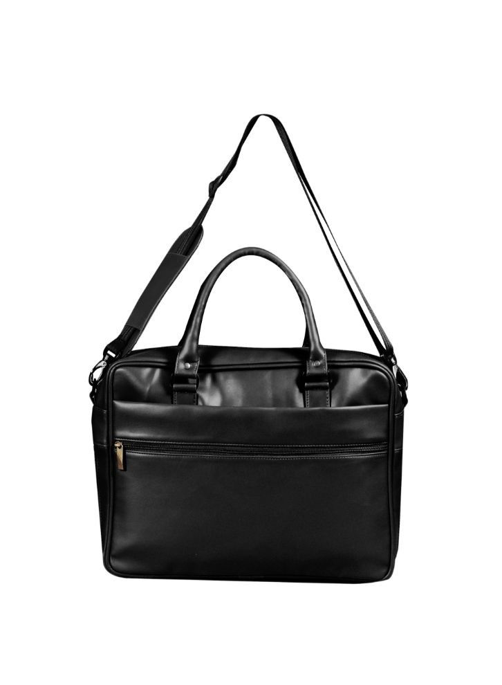 MOUNTHOOD حقيبة ماونتهود ميداس ماسنجر مصنوعة من الجلد الصناعي باللون الأسود 39.5 × 33 × 10 سم، مجموعة من قطعة واحدة - Image 4