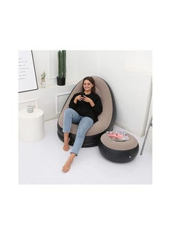 BBstore BBstore Inflatable Lazy Sofa with Household air Pump and Foot Rest  - Image 4