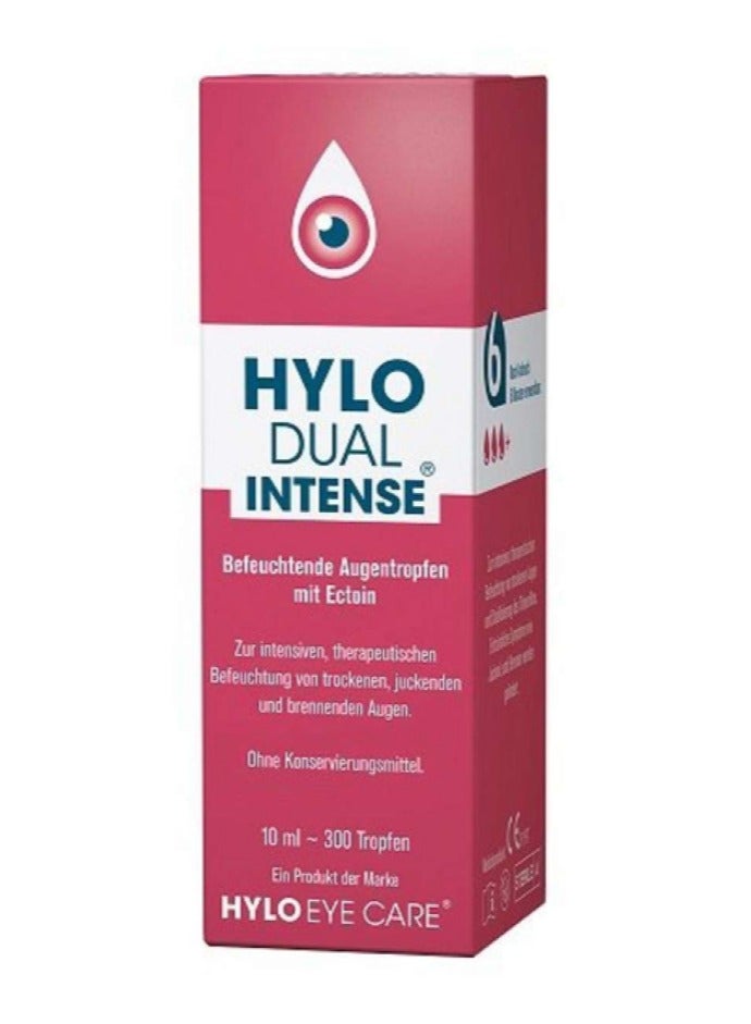 HYLO Dual Intense Lubricating Eye Drops 10ml