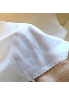 CANVASS CANVASS Multi Purpose Ultra Soft Cotton Muslin ClothFabric for BabyKitchenHome DecoreCraftsNappiesCurtainKurtiLiningBackdrop 44 Inches Wide  - Image 1