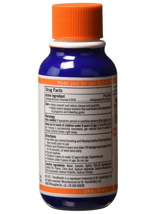 TheraBreath Healthy Gums Periodontist Formulated 24-Hour Oral Rinse, Clean Mint, 3 Ounce (Pack Of 6)  - Image 3