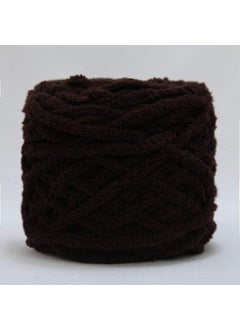 Ice Cream Striped Soft Thick Yarn Handmade Diy Knitted Scarf Yarn Ball Crochet Hook Slipper Self-knitted Ball 17 coffee.