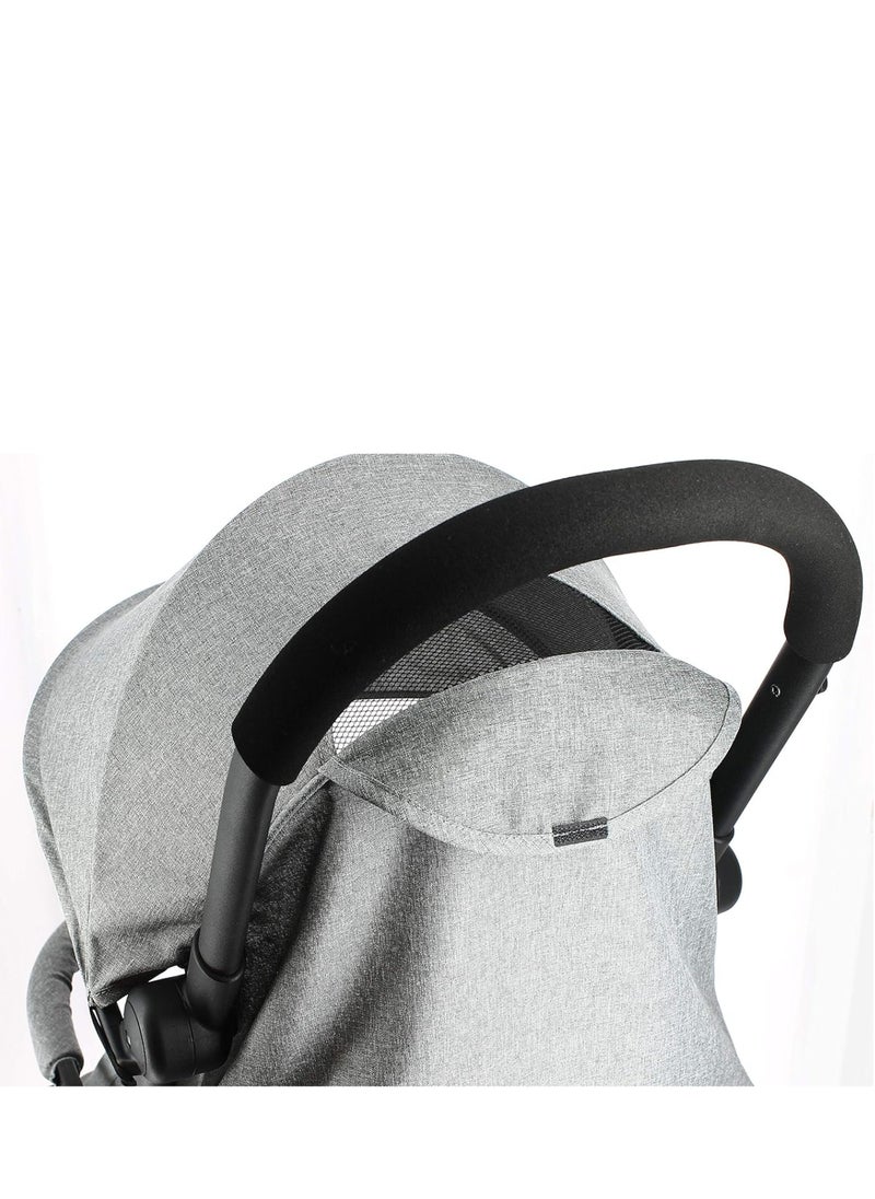 Nania - Nania LILI Compact Stroller, Grey, Aluminum, Lightweight 6KG, 0-15kg, 360° Swivel Wheels, Reclining Backrest, Compact Fold, 5-Point Harness, Sun Canopy, Storage Basket, Easy Maneuverability, from 0M+ - Image 1