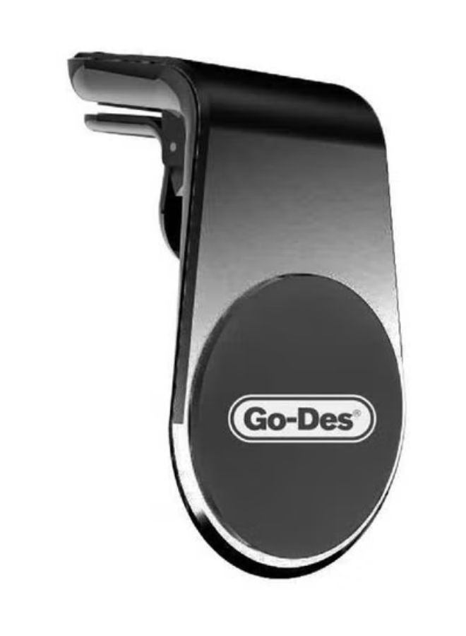 GO-DES Car Air Vent Magnetic Phone Holder Black - Image 1