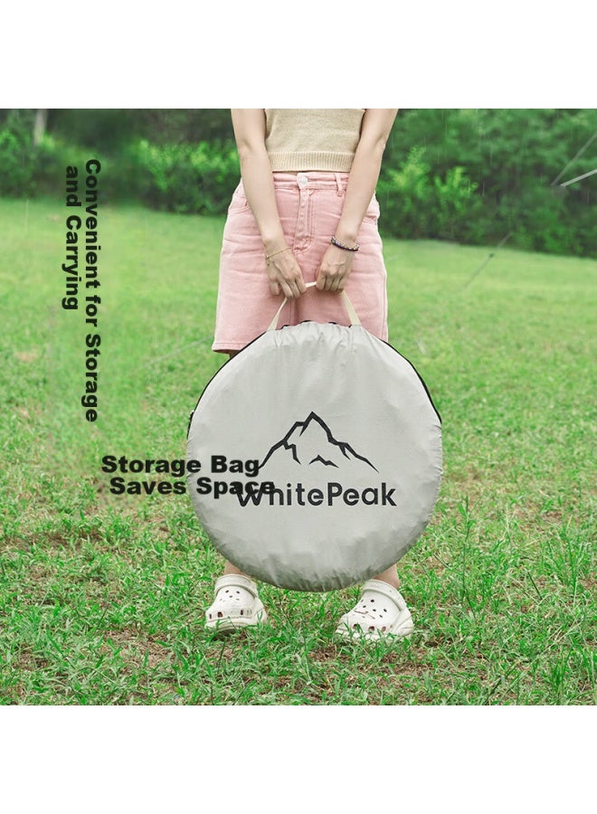 WhitePeak خيمة وايت بيك الخارجية للتغيير، خيمة مرحاض محمولة، خيمة دش، خيمة صيد وتصوير، خيمة قابلة للطي متعددة الوظائف للسائقين الذاتيين - Image 1