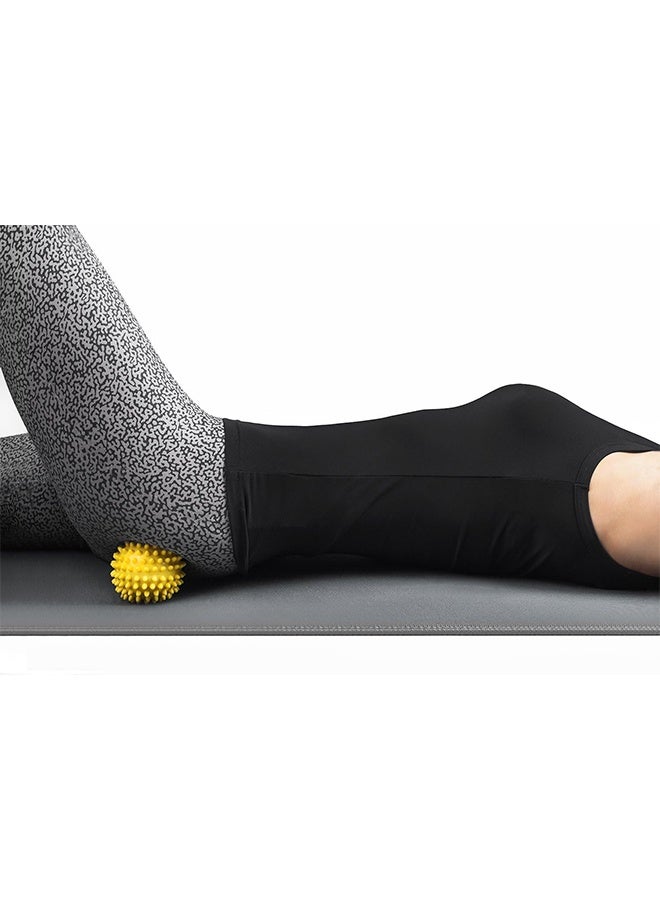 كرات تدليك شائكة للقدمين والظهر واليدين والعضلات - مدلكات شائكة صلبة ومتوسطة وطرية لعلاج التهاب اللفافة الأخمصية، والتمارين، والتوازن العصبي، والعلاج الطبيعي، بحجم 3 بوصة - Image 4