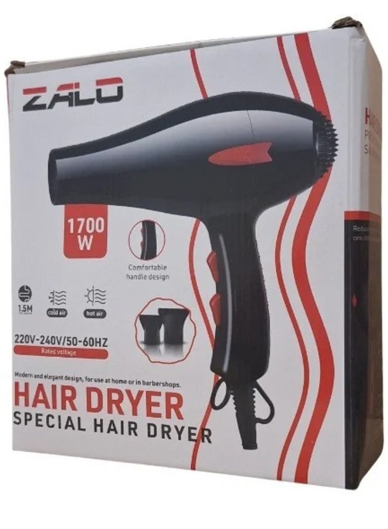 ELTRAZONE "Advanced 1700-Watt Hair Dryer: Professional Salon Performance, Fast Drying Technology - Image 4