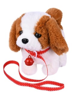 Excefore Plush Interactive Toy Electronic Pet Plush Golden Retriever Toy Puppy Electronic Interactive Pet Dog Can Walking Barking Tail Wagging Stretching Companion Animal for Kids (Saint Bernard)  - Image 1