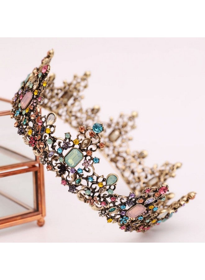 سيجا إكسسوارات شعر لحفلات الزفاف النسائية من SYGA Bridal Princess Girl Tiara وRinstone Crown Bande للرأس (متعدد الألوان) - Image 5