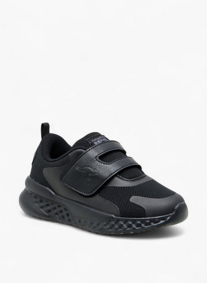 kangaROOS Kids' Panelled School Shoes with Hook and Loop Closure  - Image 2