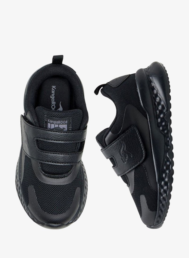 kangaROOS Kids' Panelled School Shoes with Hook and Loop Closure - Image 3