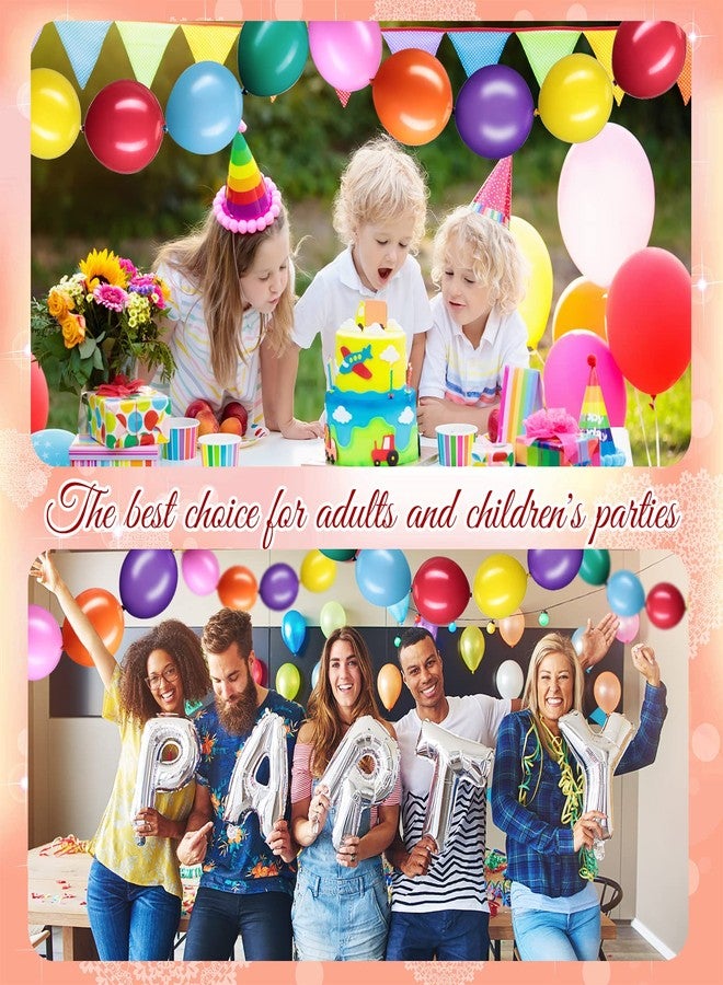 مينبلان بالونات ربط سريعة من اللاتكس من Meanplan، 100 قطعة، قابلة للربط، مناسبة لعيد الهالوين وعيد الشكر وحفلات الزفاف (10 بوصات، ملونة) - Image 3