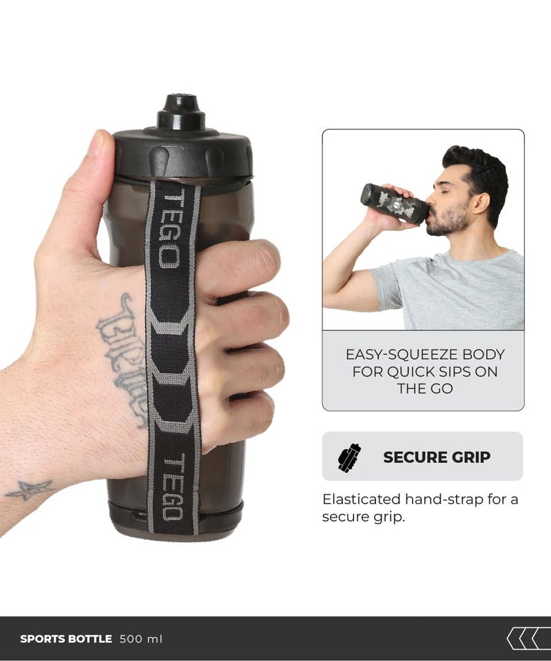 TEGO - Rush Sugarcane Plastic Running Bottle For cycling, exercise, gym, portable,fitness,sipper For Men, Women & Kids - Image 3