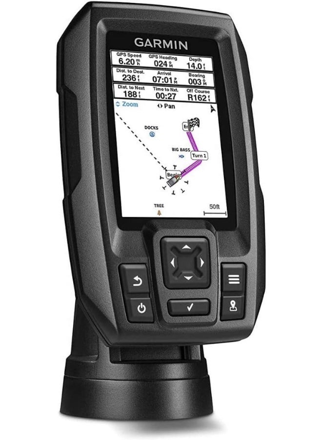 GARMIN STRIKER 4 with Dual-Beam Transducer | 3.5-inch CHIRP Fishfinder with GPS and Convenient keypad operation | Includes CHIRP 77/200 kHz SonarTransducer - Image 4