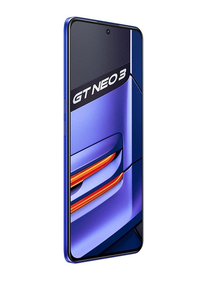 ريل مي GT Neo 3 ثنائي الشريحة، Nitro Blue، 8 جيجابايت رام، 256 جيجابايت، 5G 80 واط - الإصدار العالمي - Image 3
