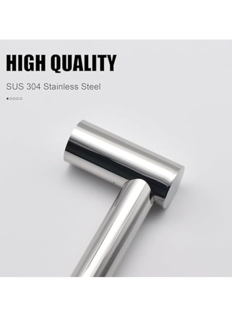 Bathroom Towel Bar,Adjustable 304 Stainless Steel Towel Holder, Adjustable 11.8 to 24.8 Inch,Modern Home Decor Towel Rod Bathroom Hardware Accessories (Silver) - Image 3