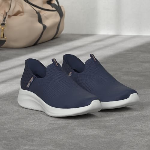 SKECHERS حذاء سنيكرز سكيشرز للرجال ألترا فليكس 3.0 سموذ ستيب هاندس فري سليب-إن، أزرق، 13 عريض - Image 2