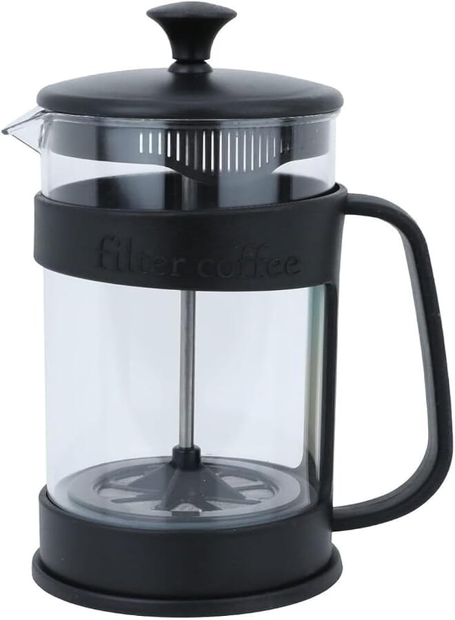 Alsaif Gallery QLUX French Coffee Maker with Black Box, 400 ml Capacity