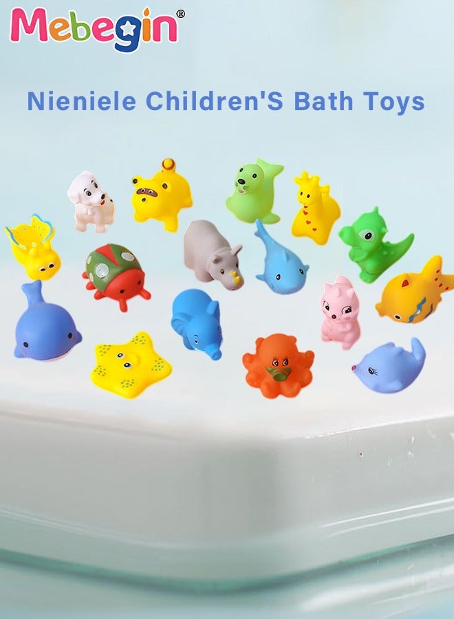 MEBEGIN Inflatable Splash Pad, Kiddie Pool with Colorful Animal Patterns, Thickened Anti-slip Sprinkler Pad for Kids and Pets, Adjustable Water Spray Height, Easy to Transport and Store, Perfect for Playing in Garden, Backyard, Water Party and Outdoor Beach Games, 100*100cm - Image 3