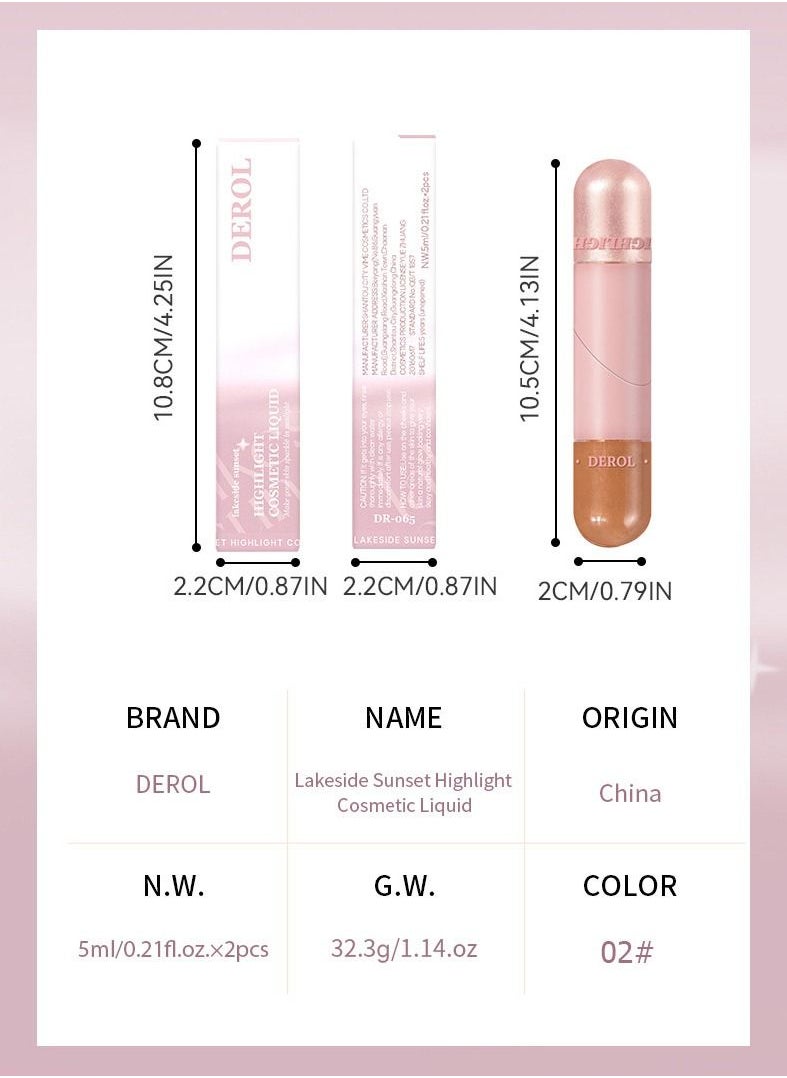 DEROL - Hightlight Cosmetic Liquid - Image 1