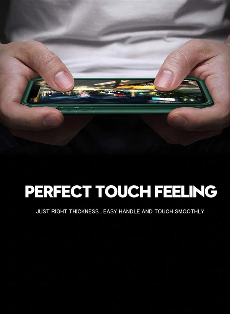 Wtech Soft Liquid Silicone Case Cover For Infinix Zero 30 5G 2023 Dark Green - Image 4