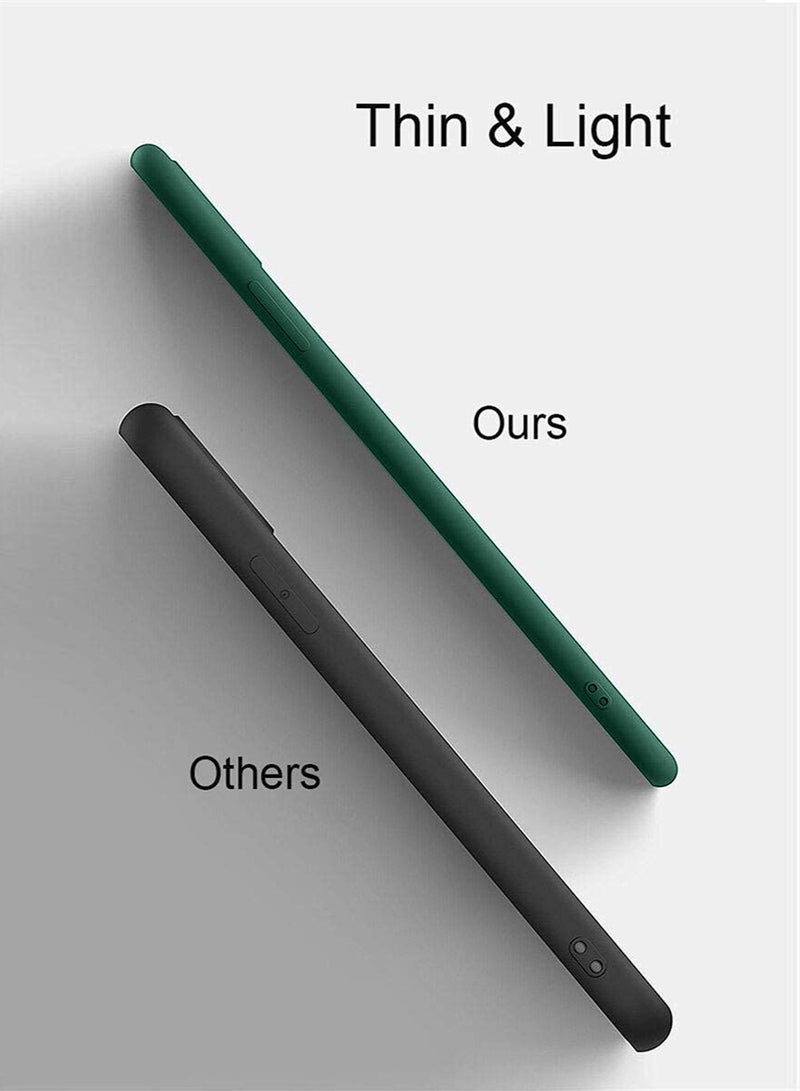 Wtech Soft Liquid Silicone Case Cover For Infinix Zero 30 5G 2023 Dark Green - Image 5