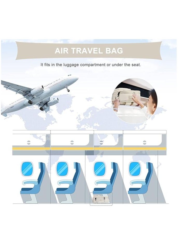 Large Capacity Travel Bag, Carry On Backpack, Waterproof Outdoor Rucksack Daypack Fit 15.6 Inch Laptop With USB Charging Port