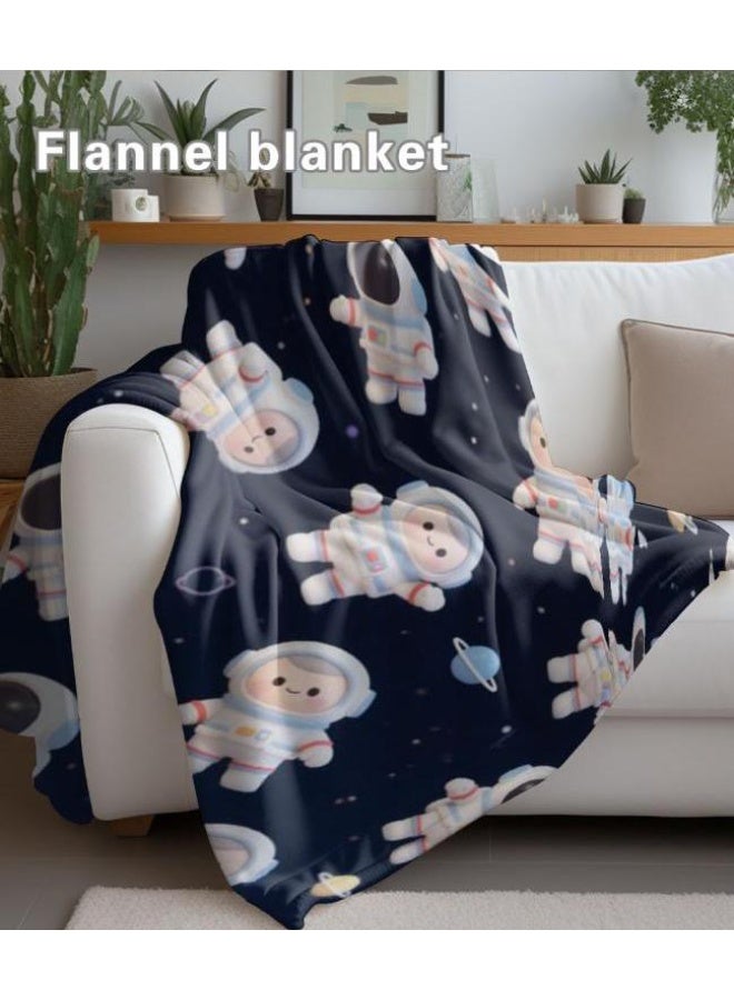 عام بطانية رقيقة من الفانيلا الكرتونية للأطفال والرضع (دافئة ومريحة، ومناسبة للنوم والألعاب) 70 سم * 100 سم - Image 4