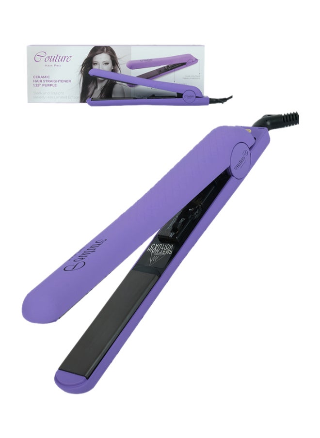 Couture Hair Pro - Ceramic Hair Straightener, Premium Quality Hair Tools- Fast Heat Up And Long Lasting - Spring Flowers - Image 1